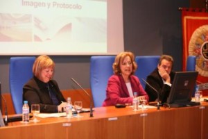 (Professora Dolores del Mar Sánchez, Dra.Isabel Amaral e Professor Jorge Monte da UNED)